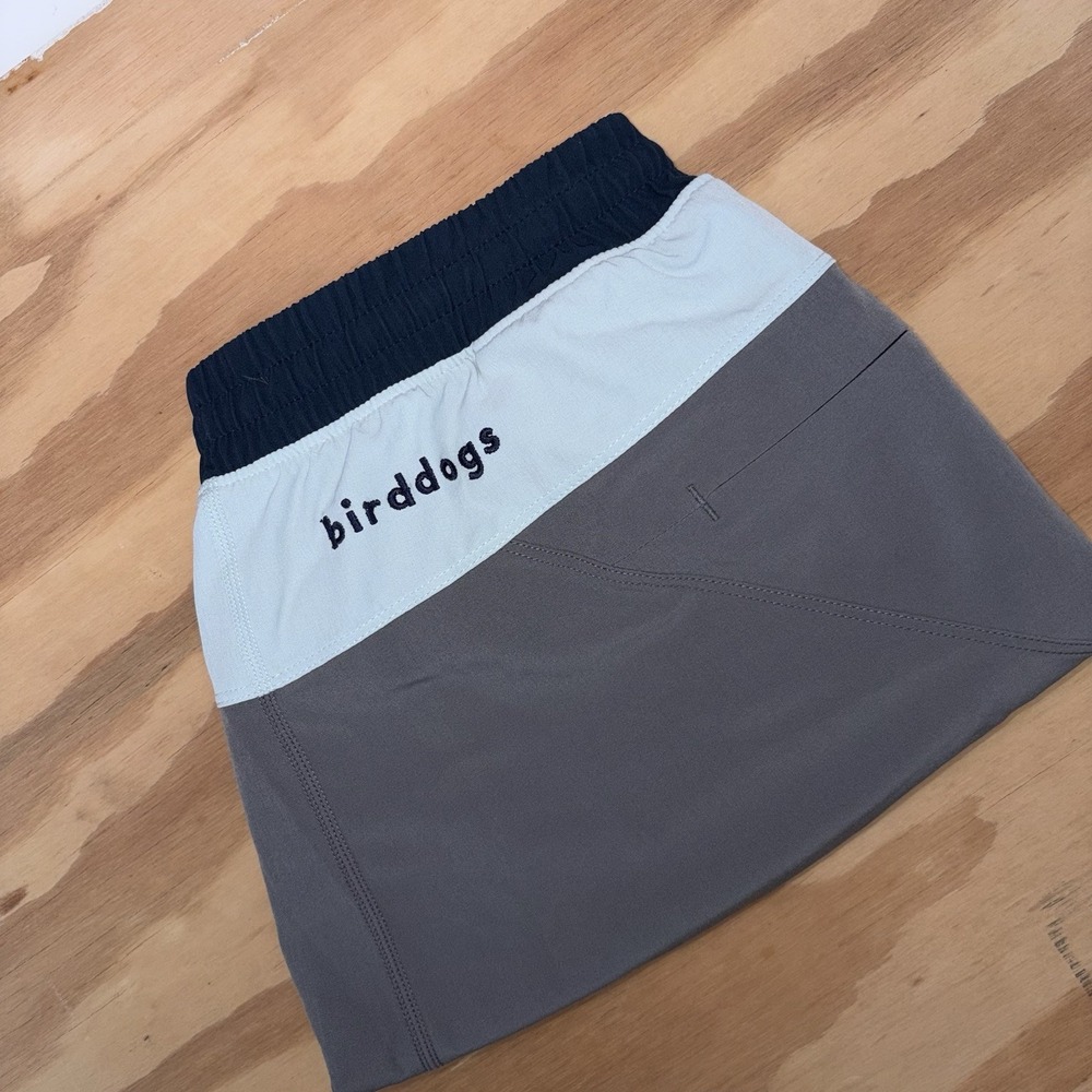 Bird Dogs Mens Gray Boom For Your Boomstick Lined Shorts‎ Medium Performance 7"